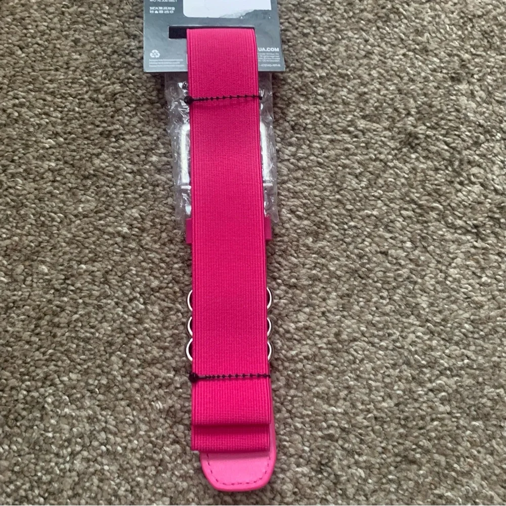 NWT Youth Under Armour Pink Softball Baseball Belt